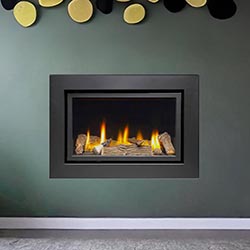 Apex Fires Cirrus X2 HE Hole in the Wall Inset Gas Fire